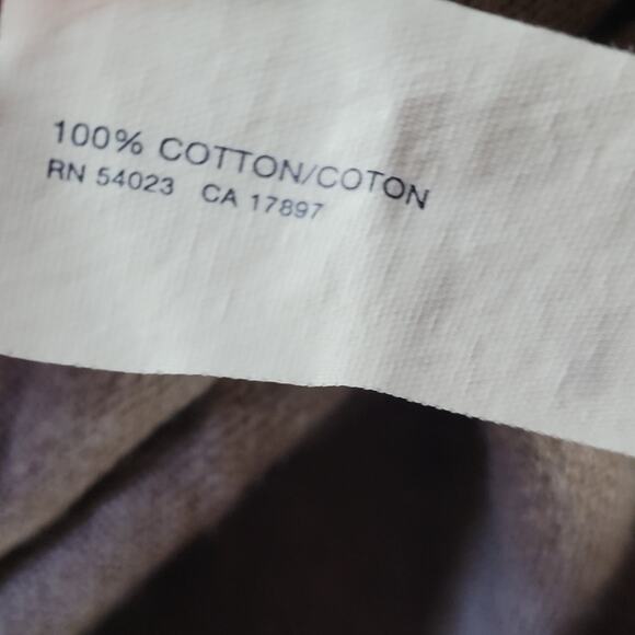 Tan Cotton Short Sleeve Sweater Size Small - Picture 4 of 4